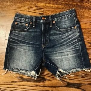 NWOT madewell Jean shorts